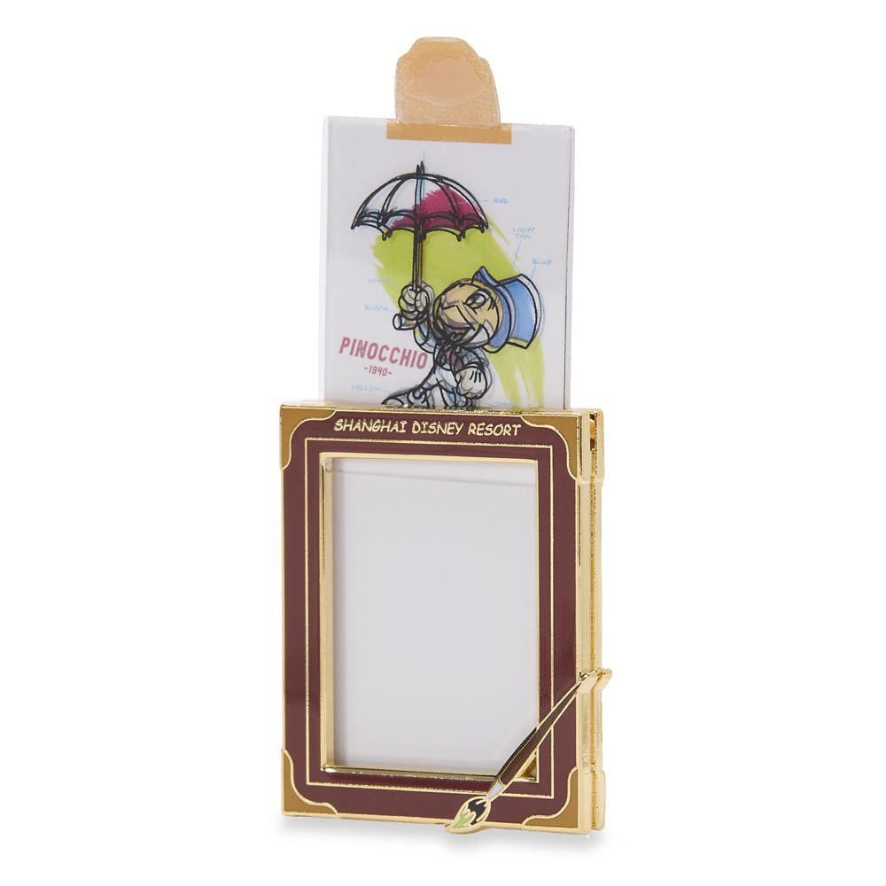 Jiminy Cricket Slider Pin &ndash; Pinocchio &ndash; Shanghai Disney Resort