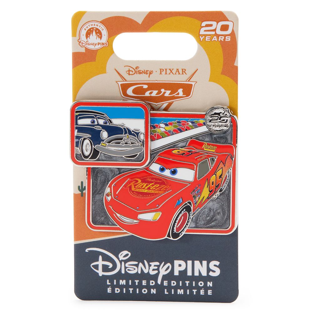 Cars 20th Anniversary Pin &ndash; Limited Edition
