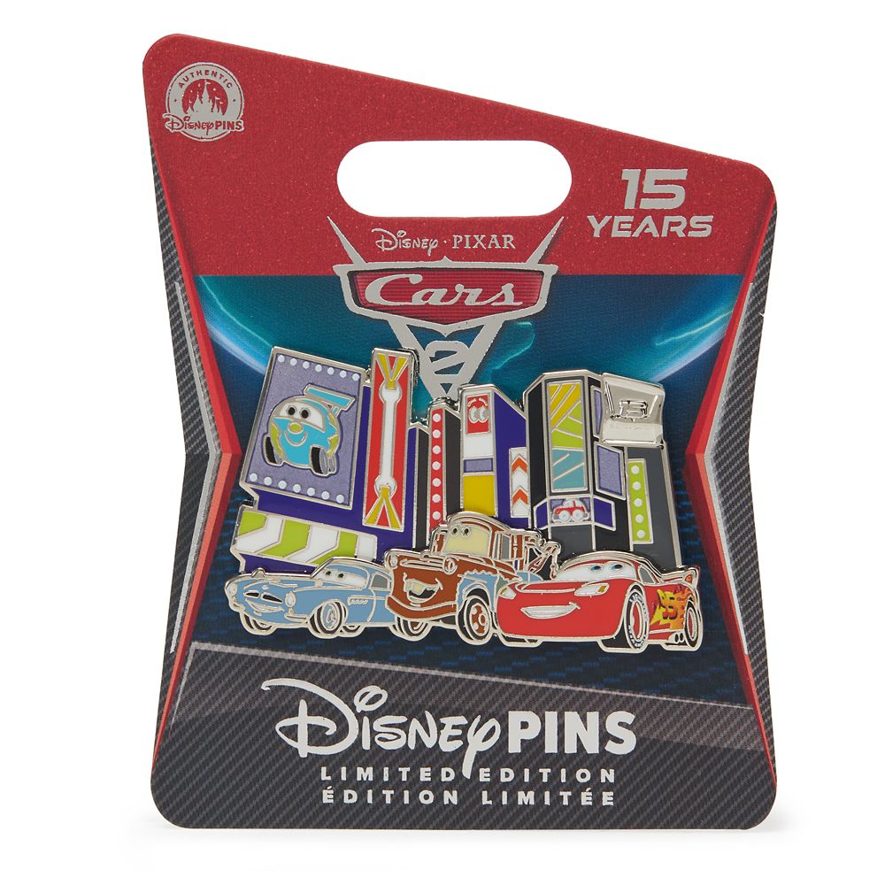 Cars 2 15th Anniversary Pin &ndash; Limited Edition
