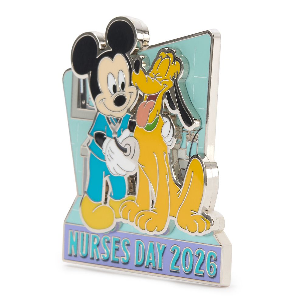 Mickey Mouse and Pluto Nurse's Day 2026 Pin &ndash; Limited Release