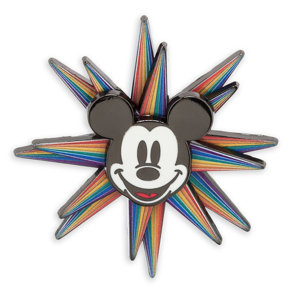 Mickey Mouse Spinner Pin &ndash; Disney Pride Collection &ndash; Limited Release