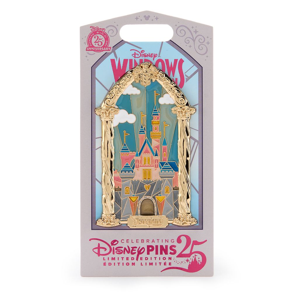 Sleeping Beauty Castle Pin &ndash; Disney Windows of Attraction &ndash; Limited Edition