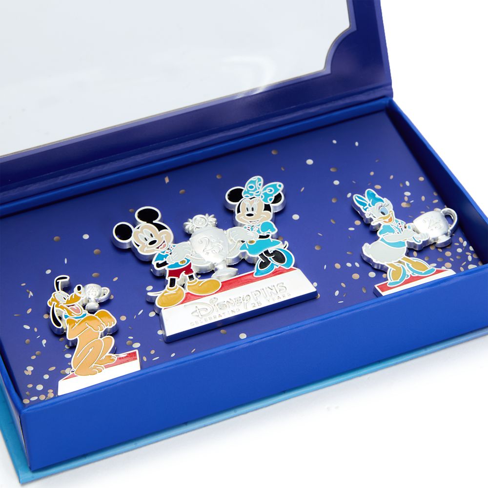 Mickey Mouse and Friends Celebrating Disney Pins 25 Pin Set 4 - Limited Edition