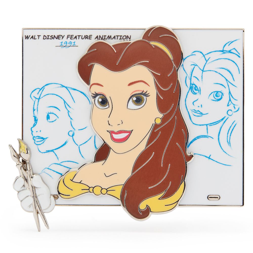 Belle Pin &ndash; Beauty and the Beast &ndash; Brush of Magic &ndash; Limited Edition