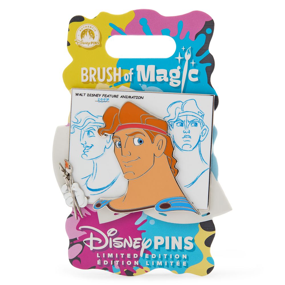 Hercules Pin &ndash; Brush of Magic &ndash; Limited Edition