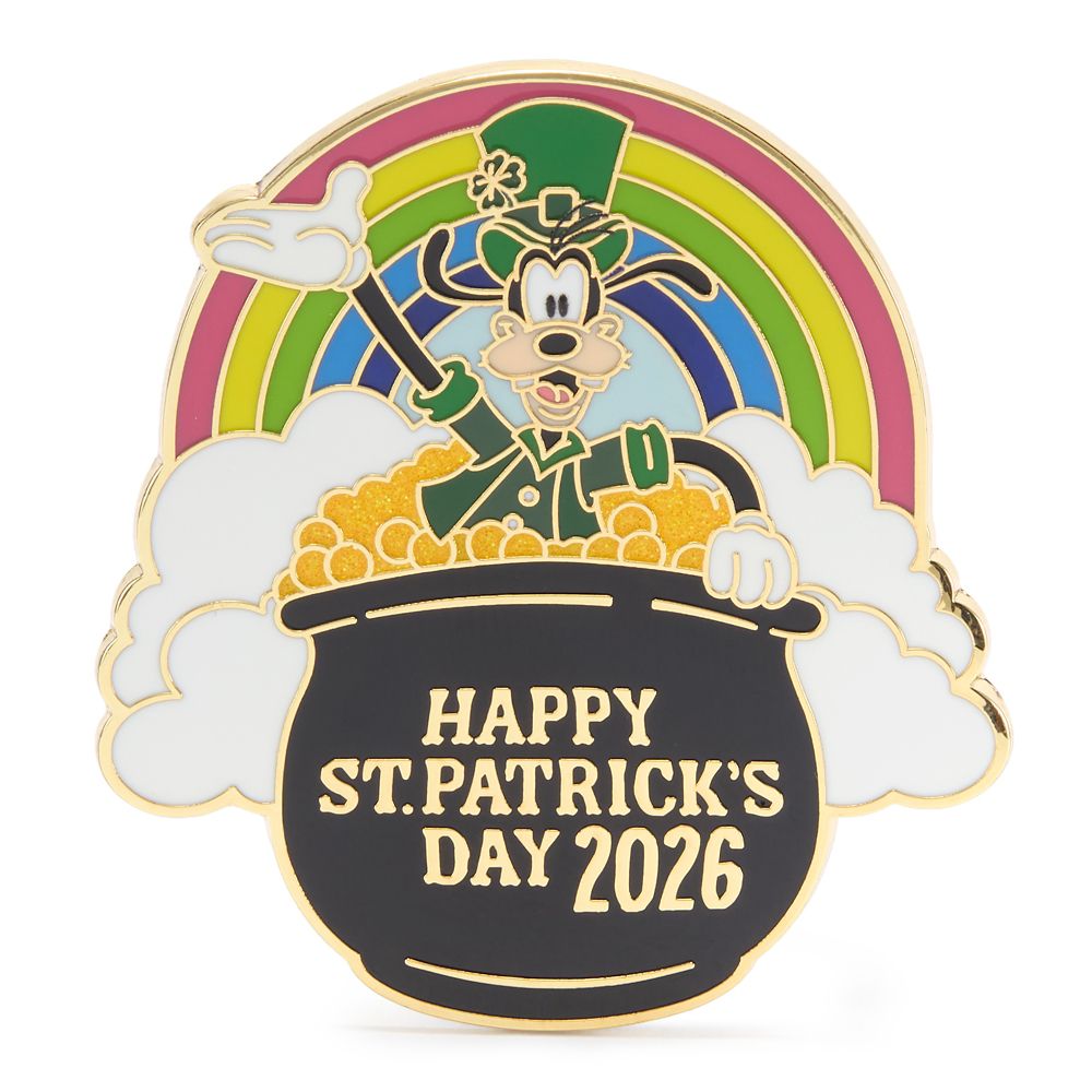 Goofy St. Patrick's Day 2026 Pin &ndash; Limited Release