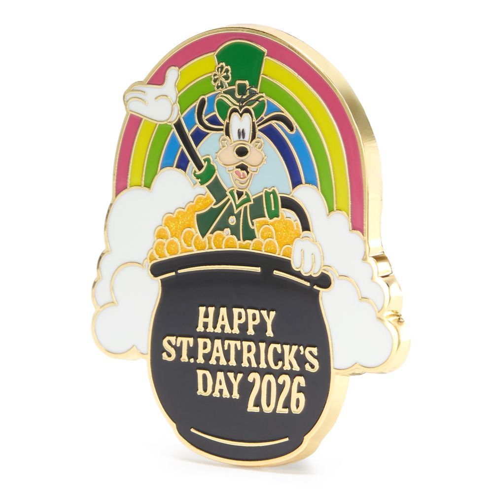 Goofy St. Patrick's Day 2026 Pin &ndash; Limited Release