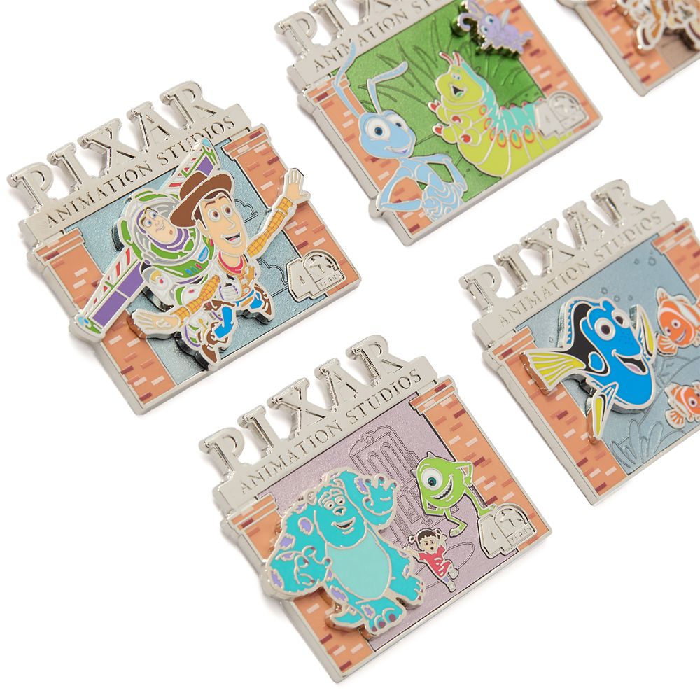 Pixar Animation Studios 40 Years Pin Set 1 &ndash; Limited Edition