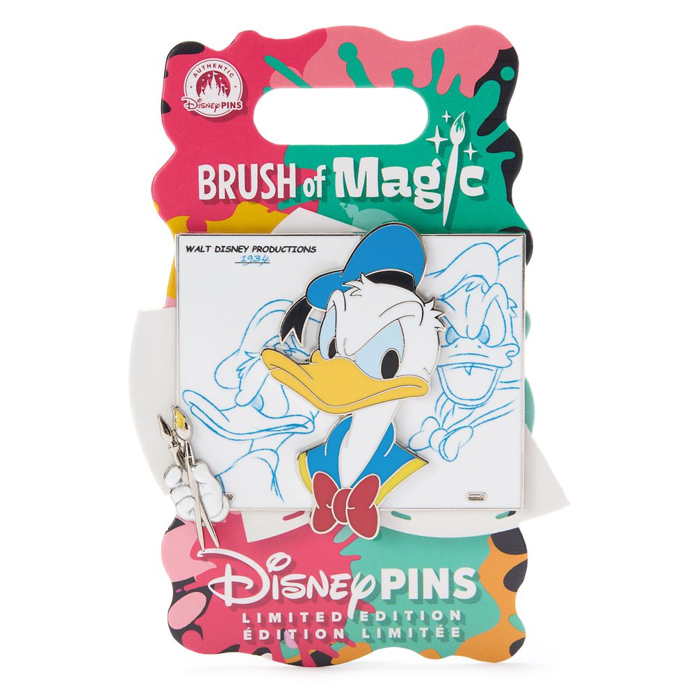Donald Duck Pin &ndash; Brush of Magic &ndash; Limited Edition