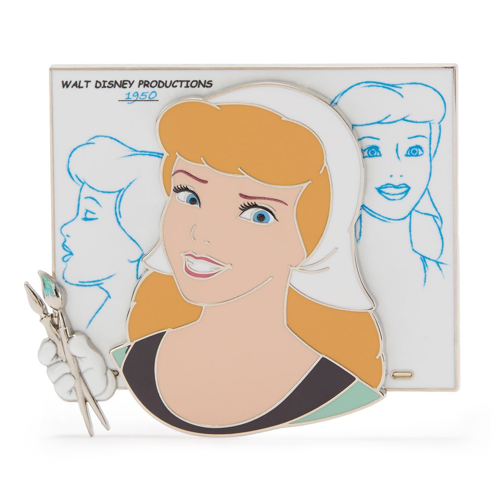 Cinderella Pin &ndash; Brush of Magic &ndash; Limited Edition