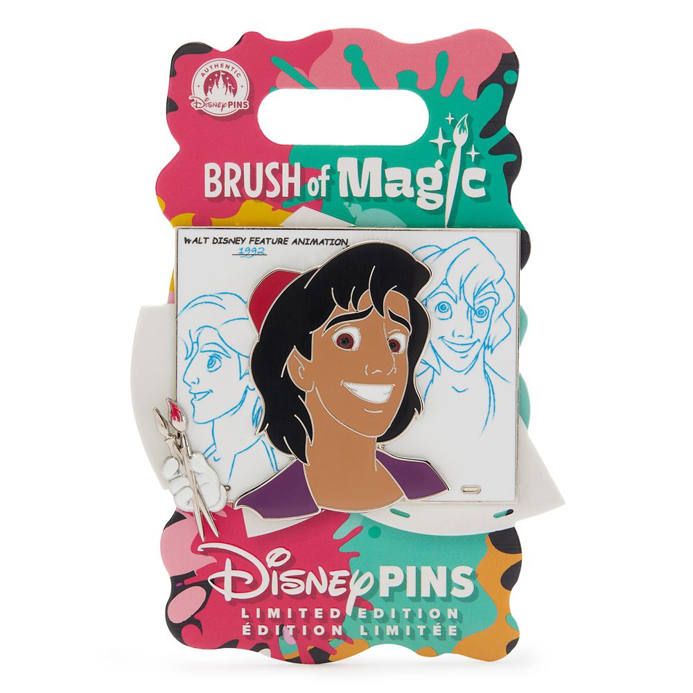 Aladdin Pin &ndash; Brush of Magic &ndash; Limited Edition