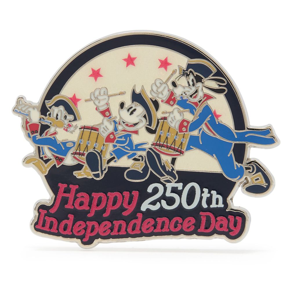 Mickey Mouse and Friends ''Happy 250th Independence Day'' 4th of July 2026 Pin &ndash; Limited Release