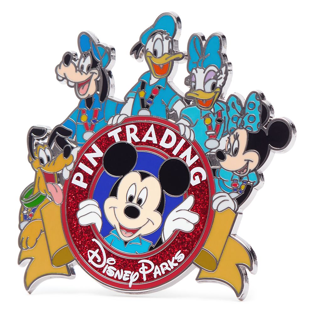 Mickey Mouse and Friends Disney Pin Trading 25th Anniversary Pin &ndash; Limited Release