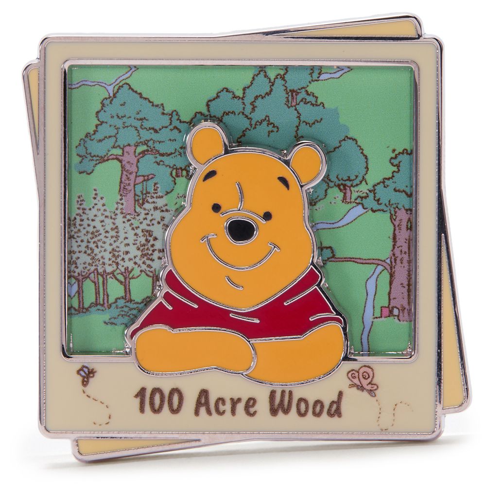 Winnie the Pooh Pin &ndash; 100 Acre Wood &ndash; Disney Destinations &ndash; March &ndash; Limited Edition &ndash; Exclusive