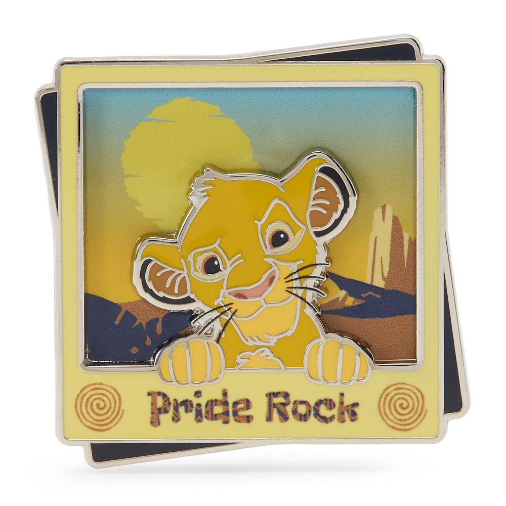 Simba Pin &ndash; Pride Rock &ndash; The Lion King &ndash; Disney Destinations &ndash; April &ndash; Limited Edition &ndash; Exclusive