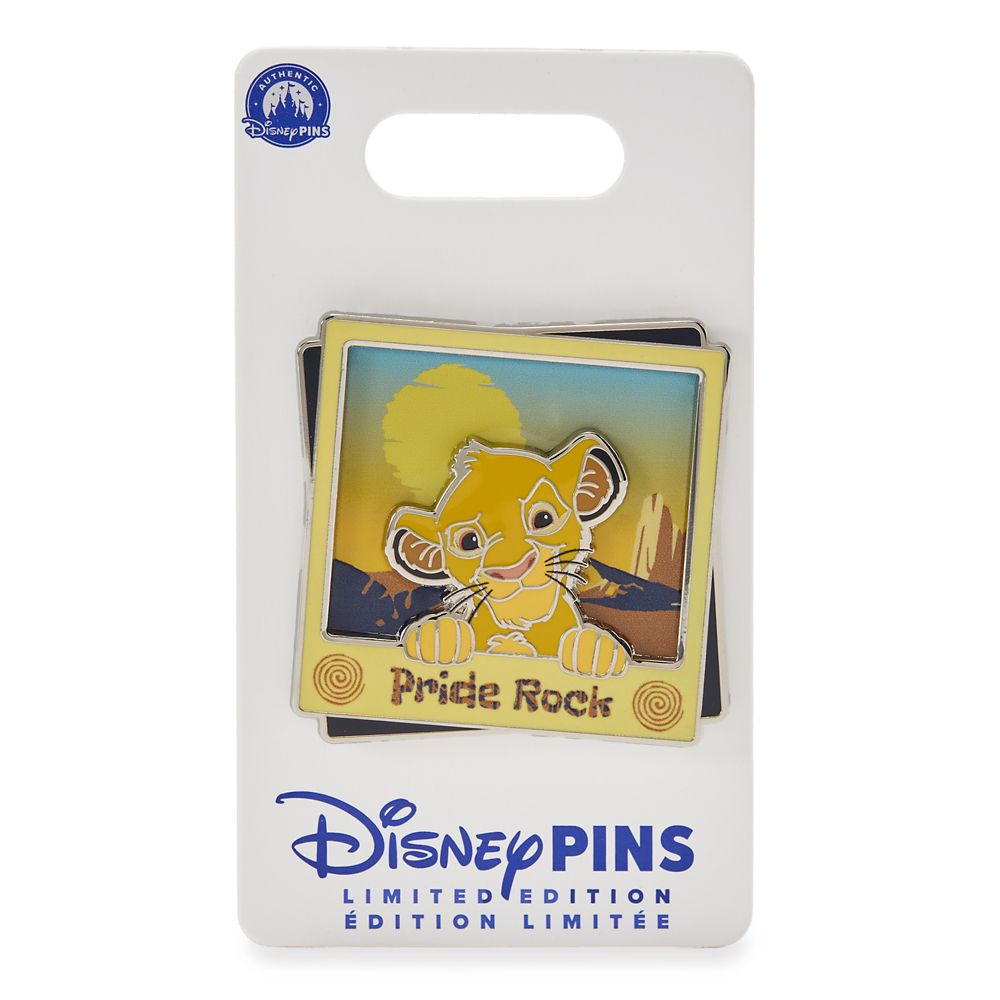 Simba Pin &ndash; Pride Rock &ndash; The Lion King &ndash; Disney Destinations &ndash; April &ndash; Limited Edition &ndash; Exclusive