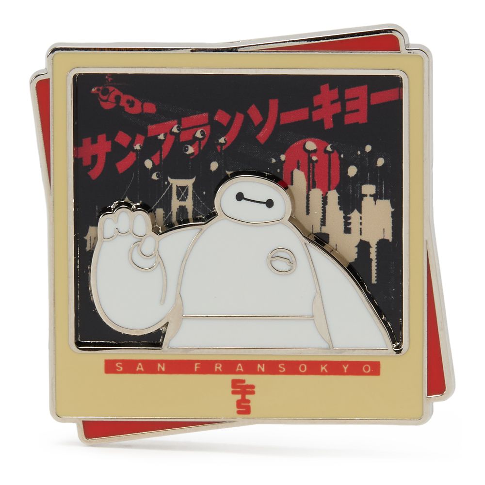 Baymax Pin &ndash; San Fransokyo &ndash; Big Hero 6 &ndash; Disney Destinations &ndash; Limited Edition
