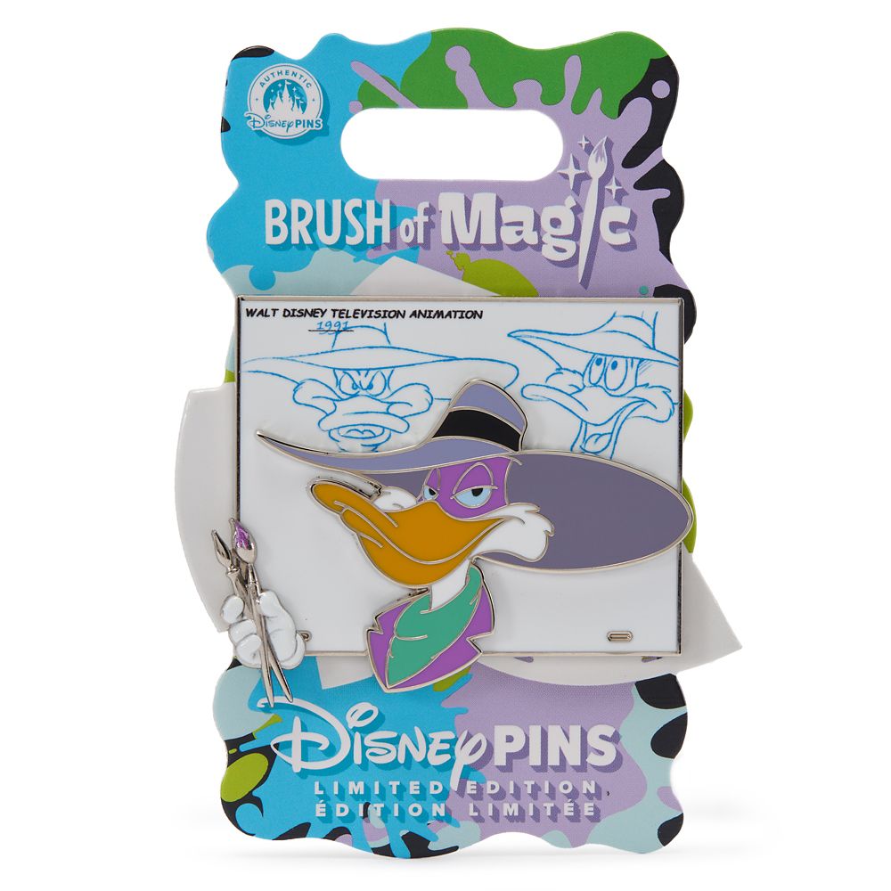 Darkwing Duck Pin &ndash; Brush of Magic &ndash; Limited Edition