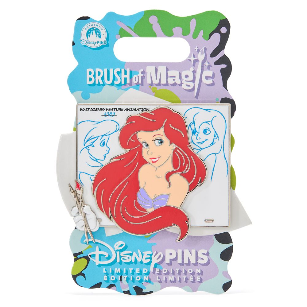 Ariel Pin &ndash; The Little Mermaid &ndash; Brush of Magic &ndash; Limited Edition &ndash; Exclusive