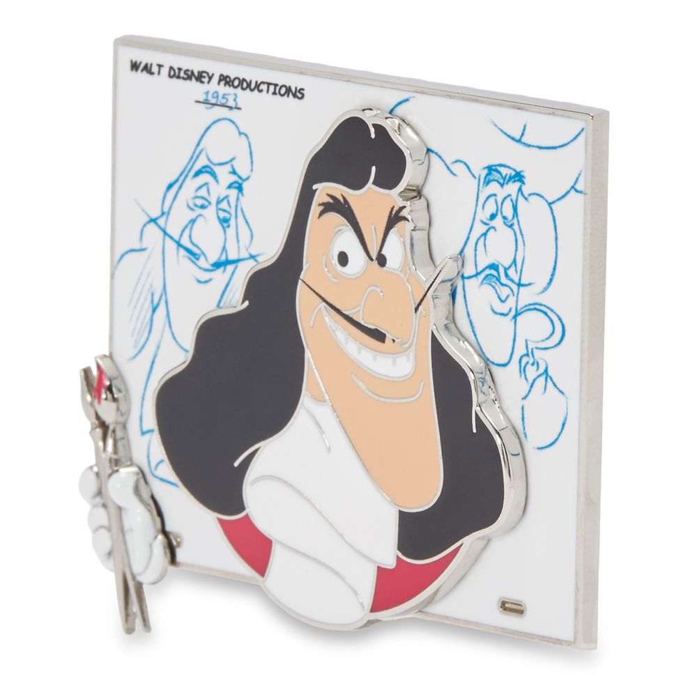 Captain Hook Pin &ndash; Peter Pan &ndash; Brush of Magic &ndash; Limited Edition &ndash; Exclusive