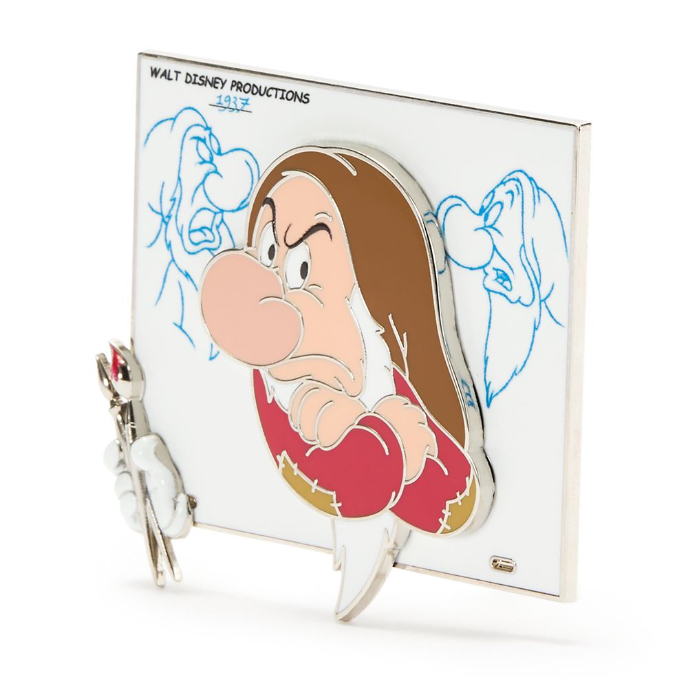Grumpy Pin &ndash; Snow White and the Seven Dwarfs &ndash; Brush of Magic &ndash; Limited Edition