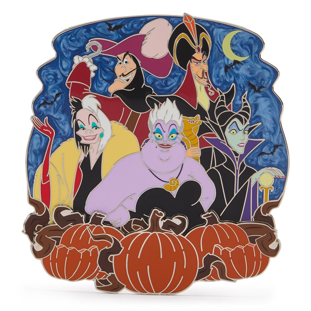 Disney Villains Jumbo Halloween Pin &ndash; Limited Edition