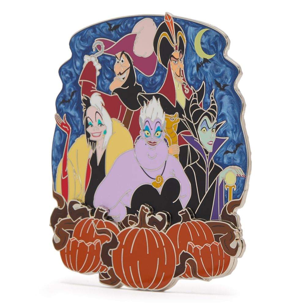Disney Villains Jumbo Halloween Pin &ndash; Limited Edition