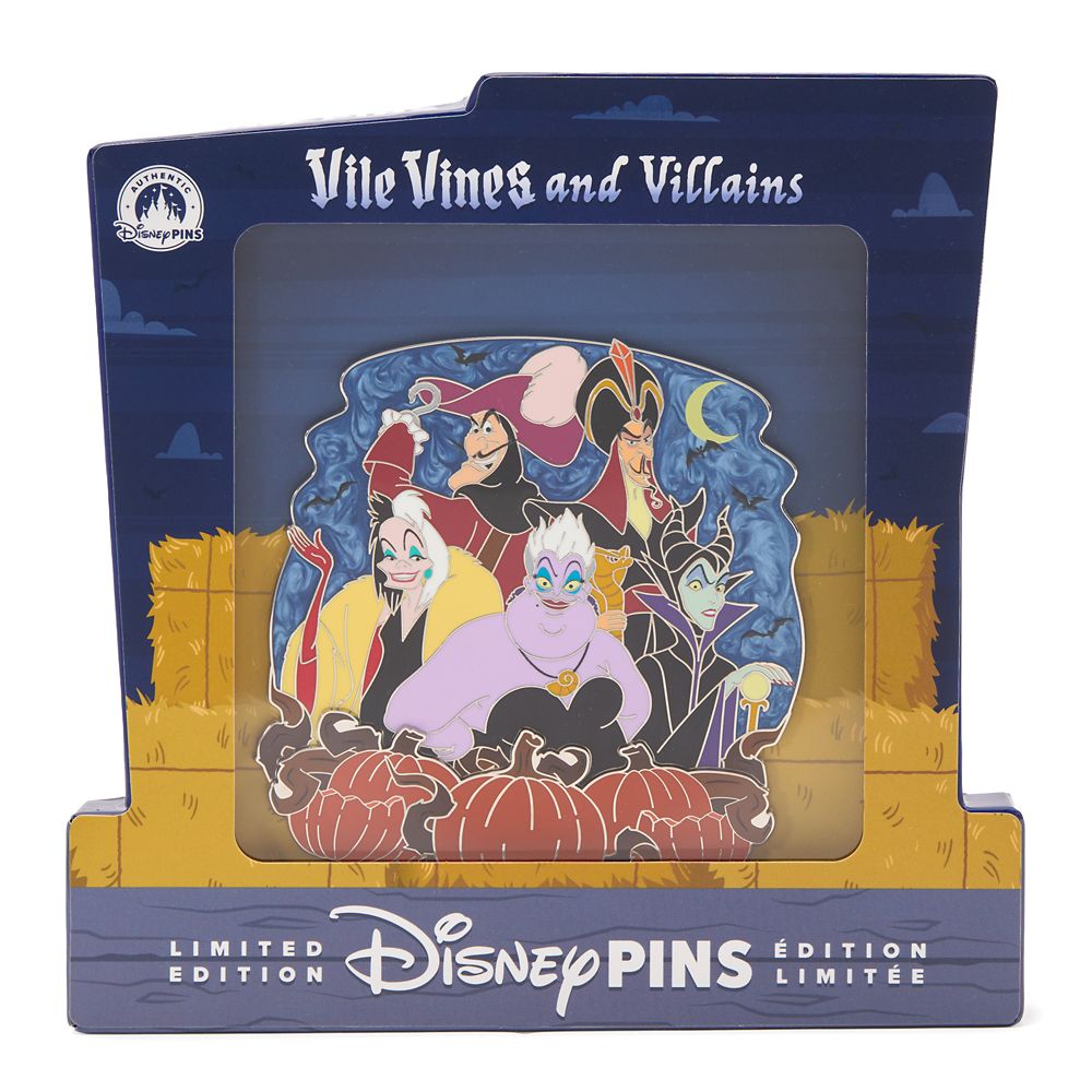 Disney Villains Jumbo Halloween Pin &ndash; Limited Edition