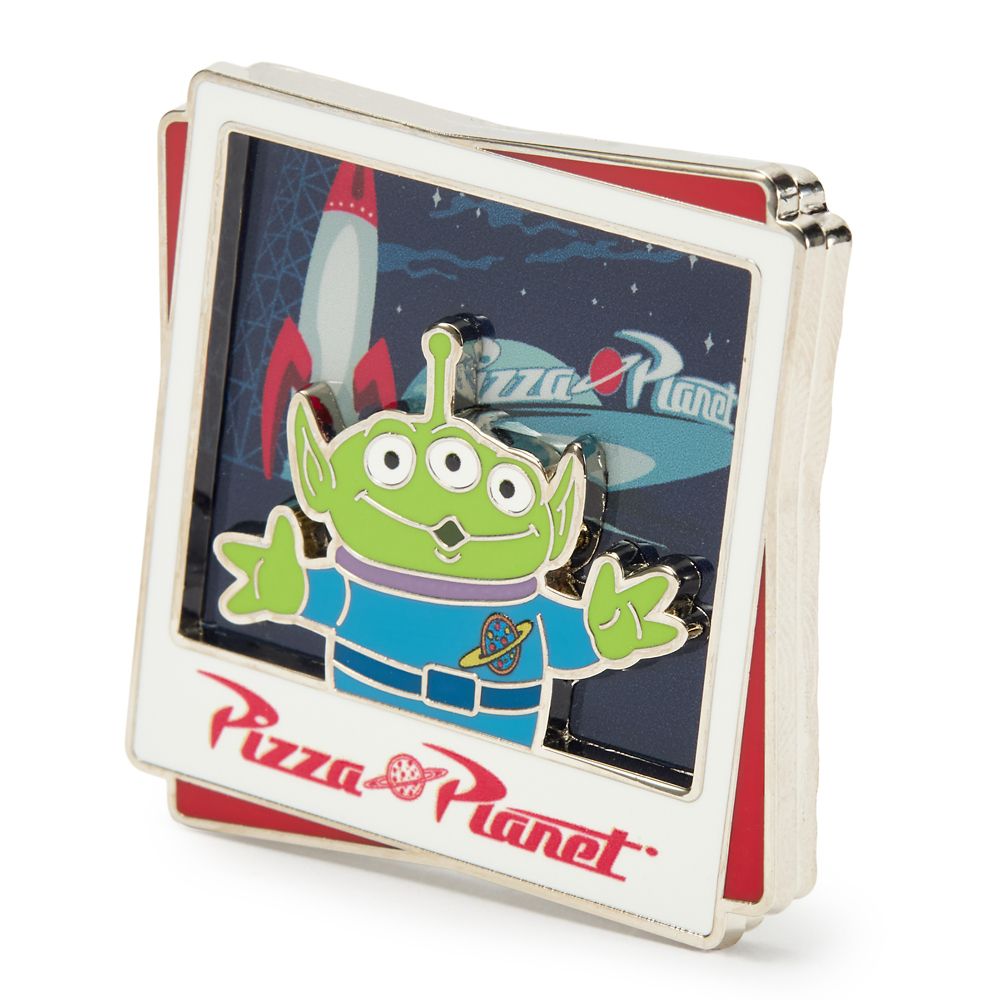 Toy Story Alien Pin &ndash; Pizza Planet &ndash; Disney Destinations &ndash; Limited Edition