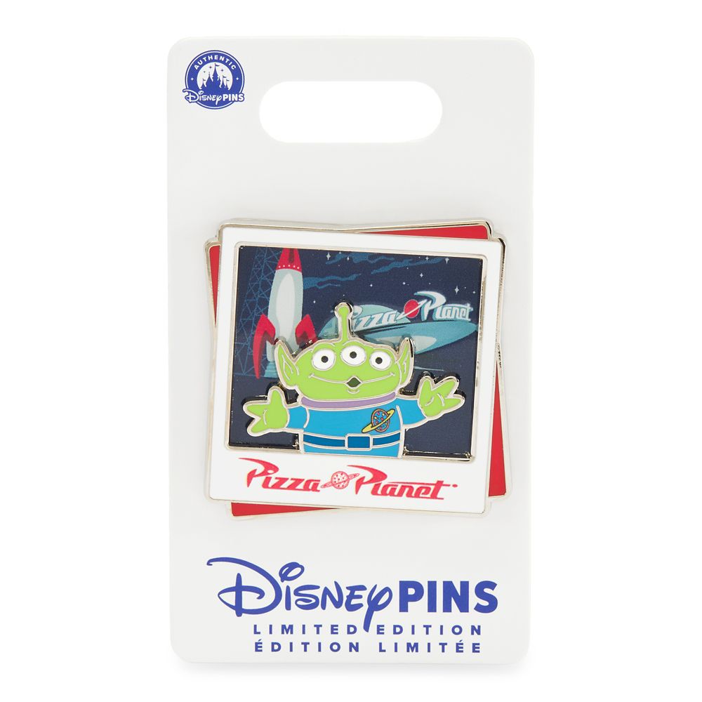 Toy Story Alien Pin &ndash; Pizza Planet &ndash; Disney Destinations &ndash; Limited Edition
