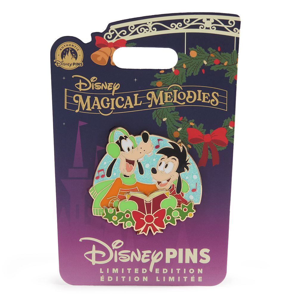 Goofy and Max Holiday Pin &ndash; Disney Magical Melodies &ndash; Limited Edition