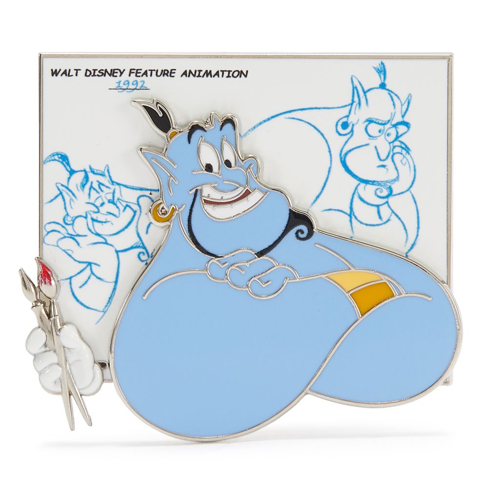 Genie Pin &ndash; Aladdin &ndash; Brush of Magic &ndash; Limited Edition