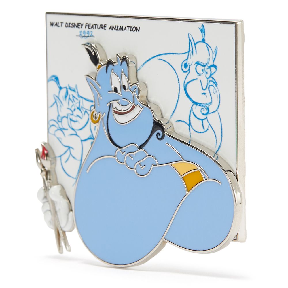 Genie Pin &ndash; Aladdin &ndash; Brush of Magic &ndash; Limited Edition