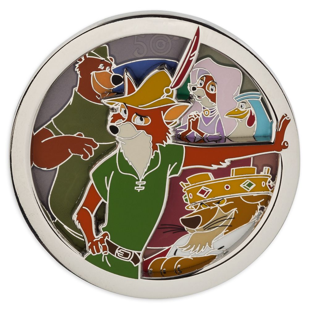 Disney Pin Robin Hood 45th Anniversary Maid popular Marian Robin Swinging LE Moving Pin