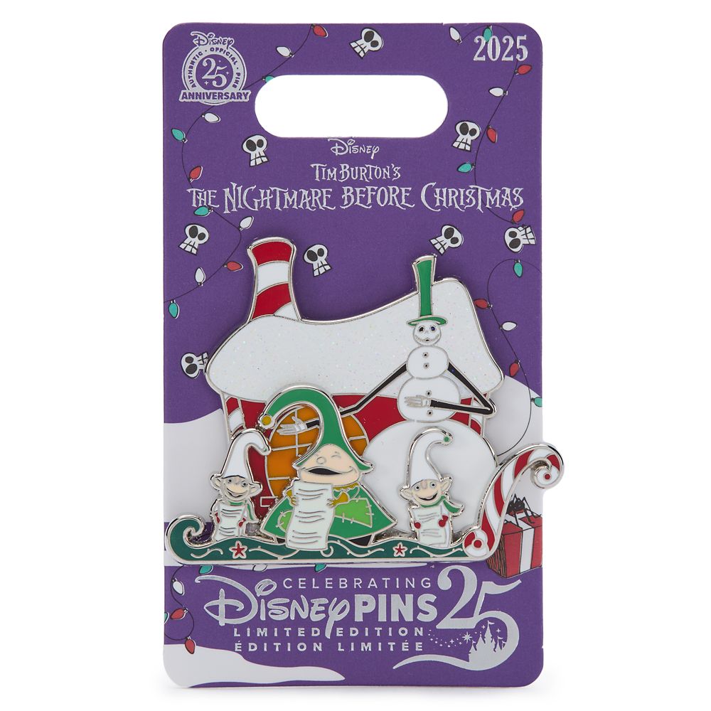Elves Holiday Pin – Tim Burton's The Nightmare Before Christmas – Limited Edition