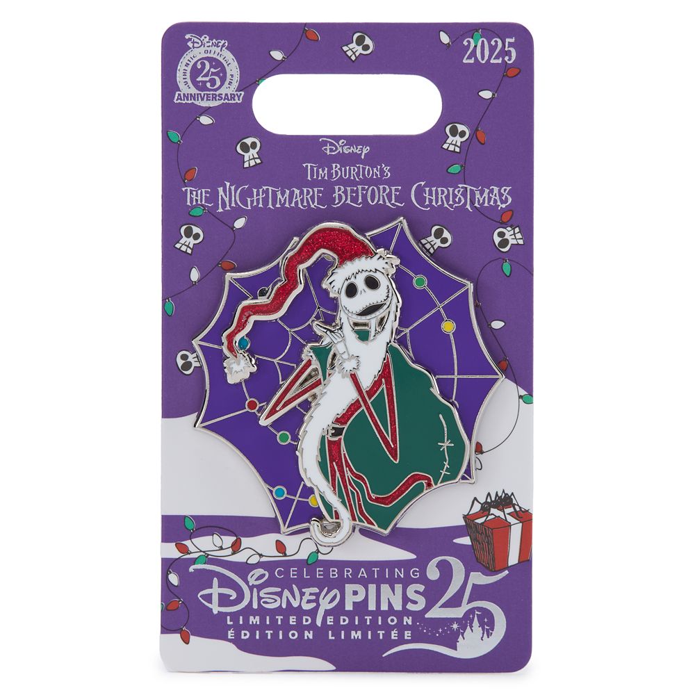 Jack Skellington as ''Sandy Claws'' 2025 Pin – The Nightmare