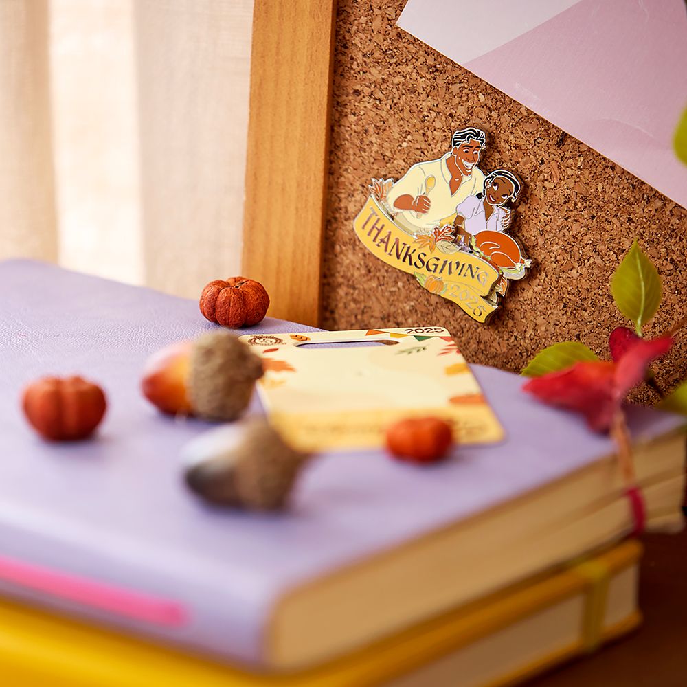 Tiana and Naveen Thanksgiving 2025 Pin &ndash; The Princess and the Frog &ndash; Limited Release