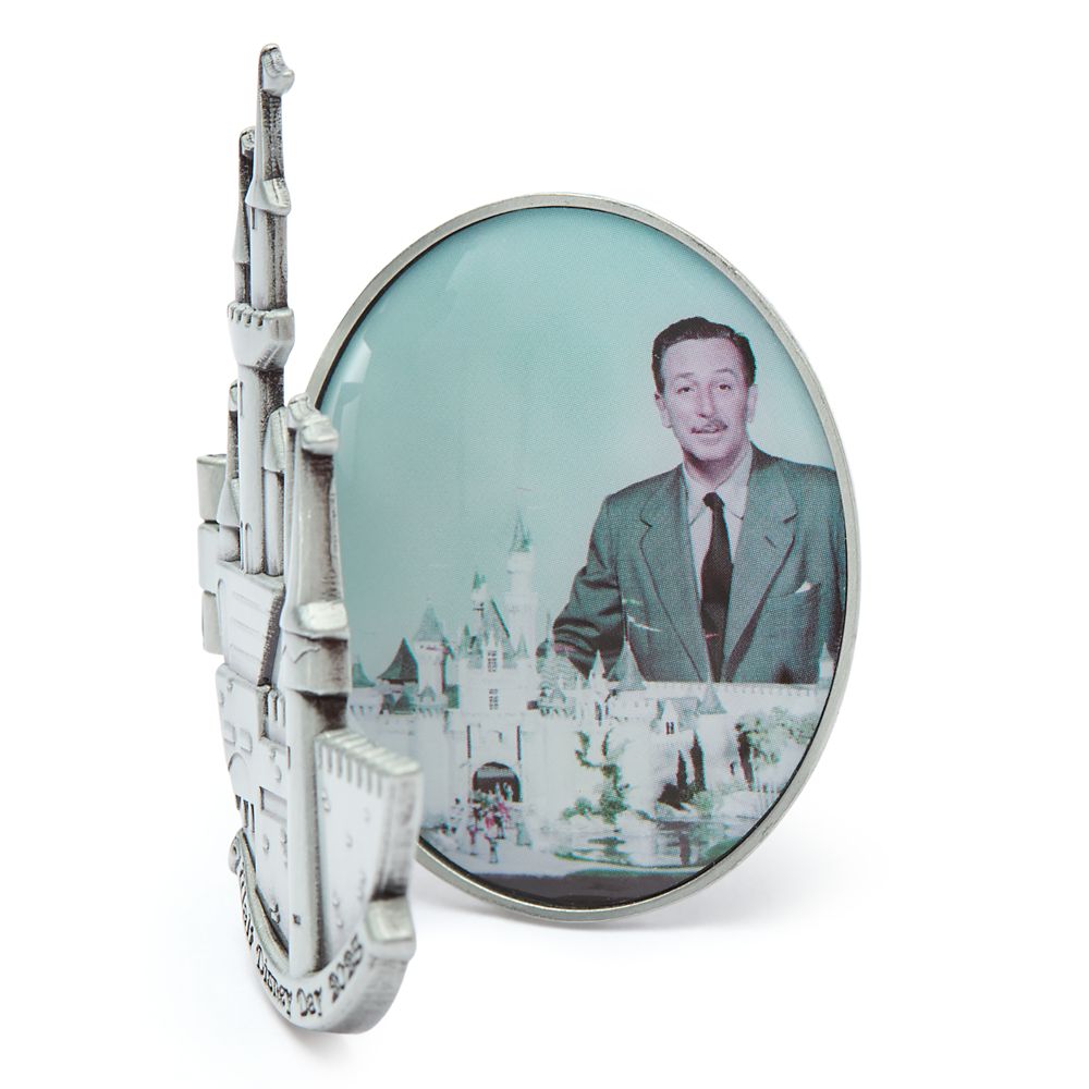Walt Disney and Sleeping Beauty Castle Hinged Pin &ndash; Walt Disney Day 2025 &ndash; Limited Release