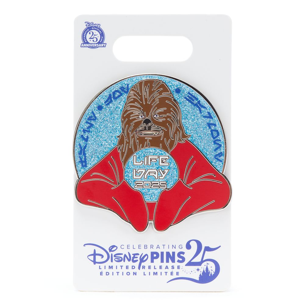 Chewbacca Star Wars Life Day Pin 2025 &ndash; Limited Release