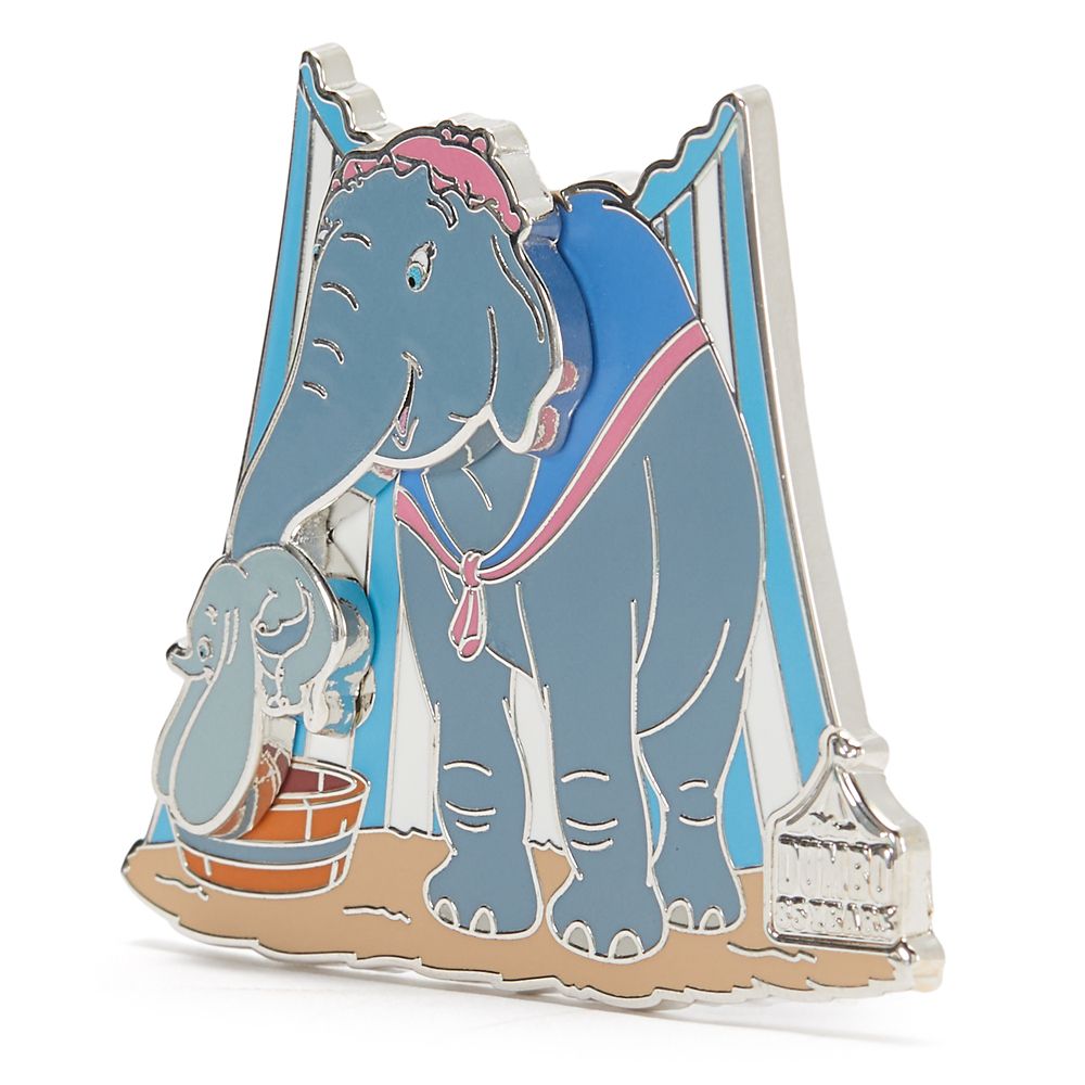Dumbo and Mrs. Jumbo Pivot Pin &ndash; Dumbo 85th Anniversary &ndash; Limited Release