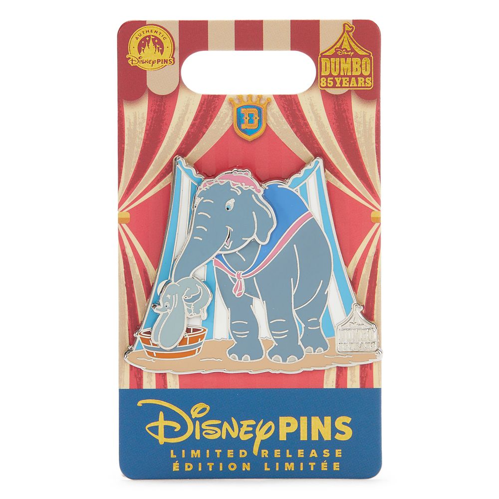 Dumbo and Mrs. Jumbo Pivot Pin &ndash; Dumbo 85th Anniversary &ndash; Limited Release