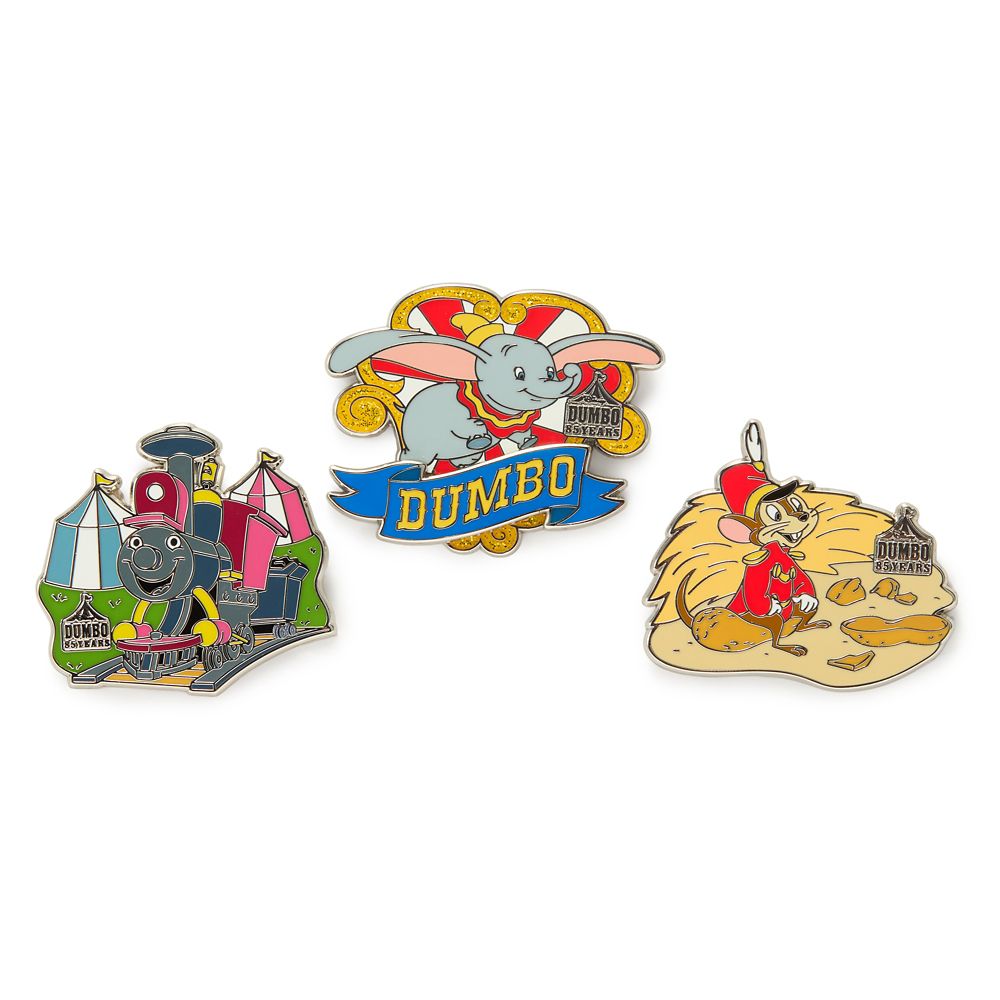 Dumbo 85th Anniversary Pin Set &ndash; 3-Pc. &ndash; Limited Edition