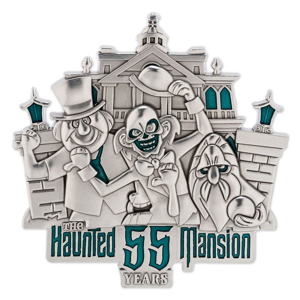 Hitchhiking Ghosts – The Haunted Mansion 55th Anniversary Mini Jumbo Pin – Limited Edition