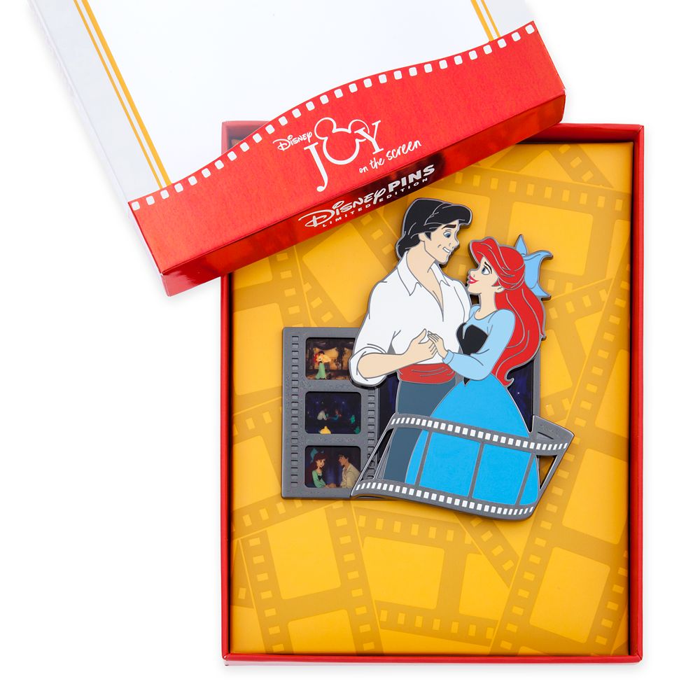 Ariel and Eric Jumbo Pin – The Little Mermaid – Joy on the Screen – Limited Edition – D23: The Ultimate Disney Fan Event
