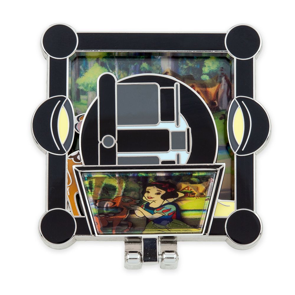 Snow White Multiplane Camera Slider Pin – Joy on the Screen – Limited Edition – D23: The Ultimate Disney Fan Event