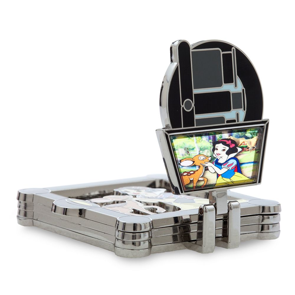 Snow White Multiplane Camera Slider Pin – Joy on the Screen – Limited Edition – D23: The Ultimate Disney Fan Event