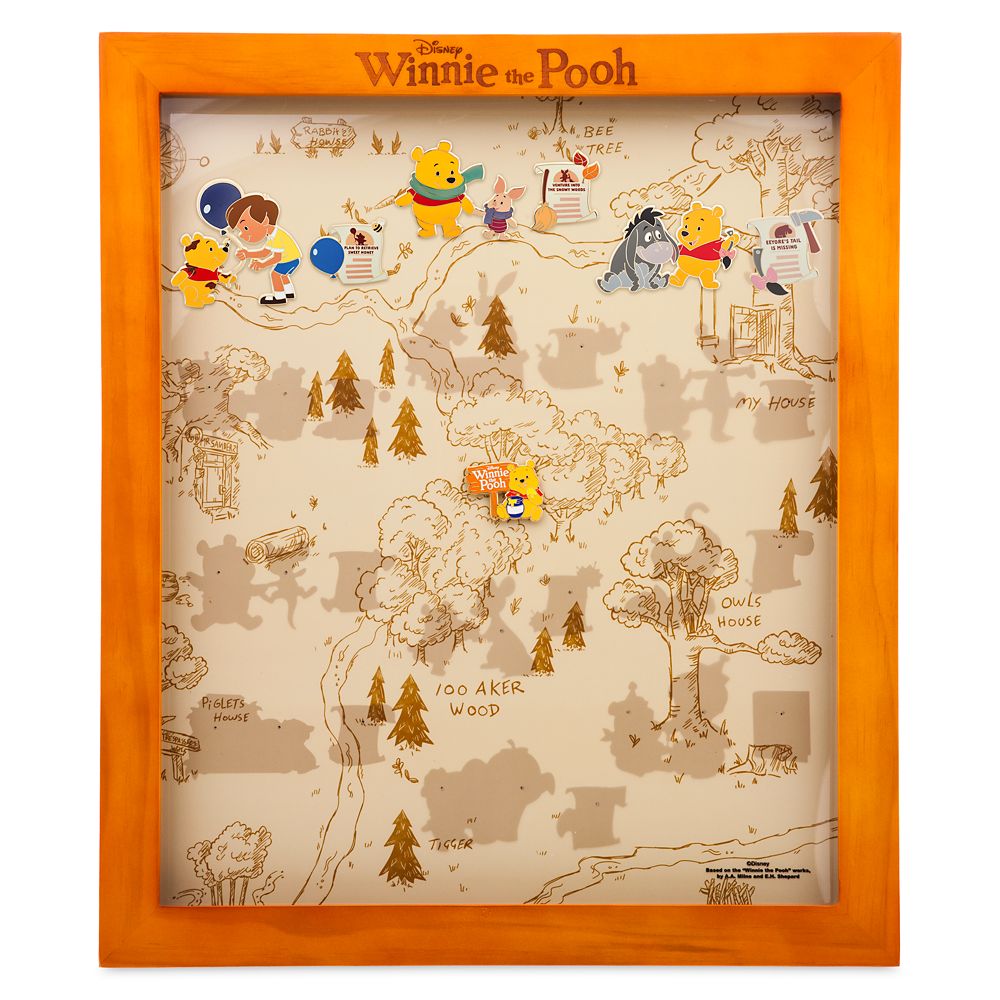Winnie the Pooh and Eeyore Pin Set – Hundred Acre Wood Series – March – Limited Release
