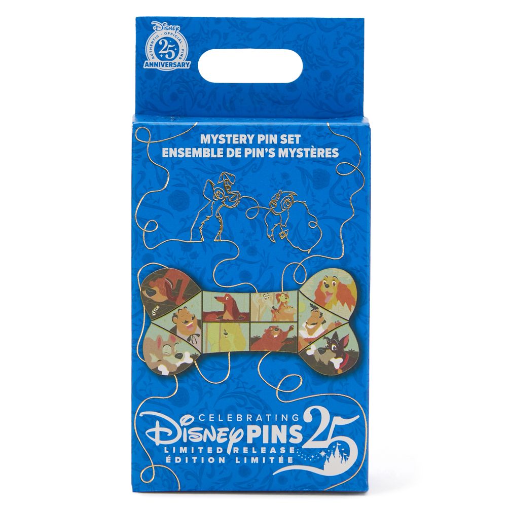 Lady and the Tramp 70th Anniversary Mystery Pin Blind Pack - 2-Pc. - Limited Release