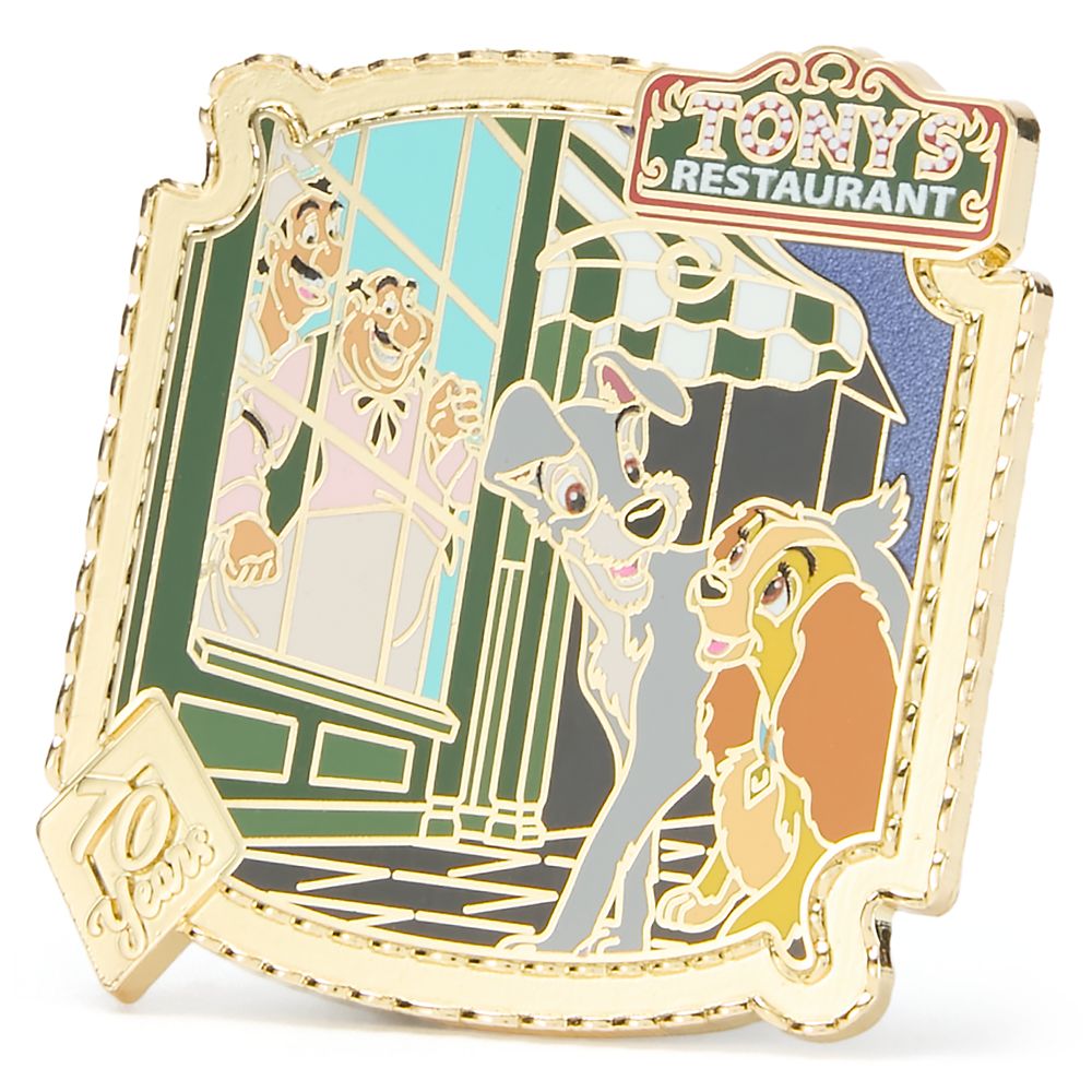 Tony's Restaurant Pin - Lady and the Tramp 70th Anniversary - Limited Release