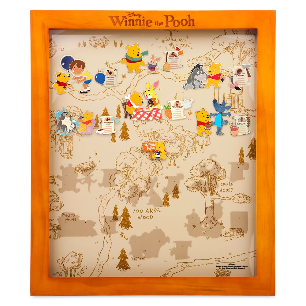 Winnie the Pooh and Woozle Pin Set - Hundred Acre Wood Series - June